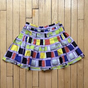 Vintage Prince tennis skirt in colorful print